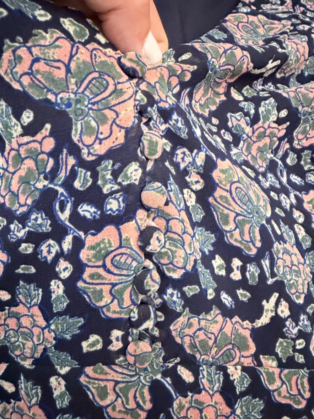 Madewell floral mini dress sz 4 - Picture 5 of 9